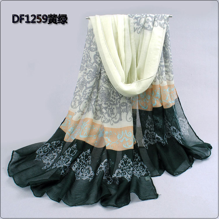Fashion lace color scarves wholesale