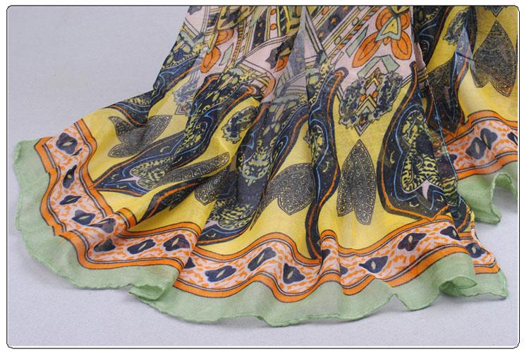 Wholesale solid lace silk scarves