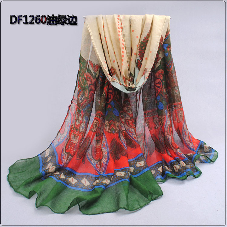 Wholesale solid lace silk scarves