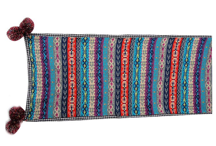 Jacquard wool scarf scarves sphere