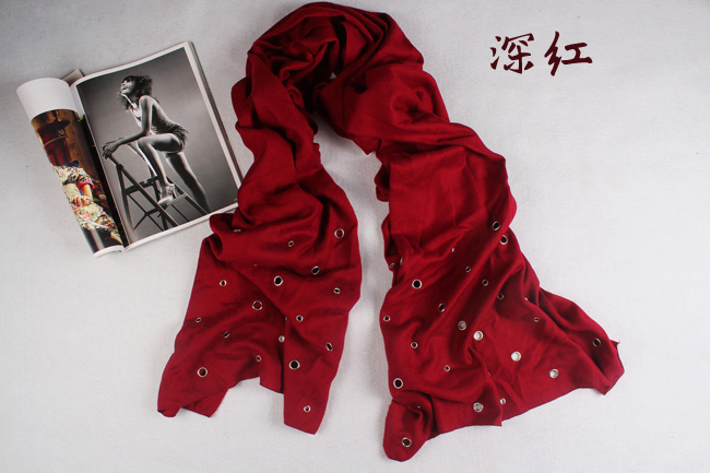 Korea rivet punk style scarves wholesale