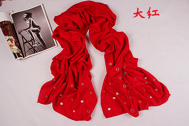 Korea rivet punk style scarves wholesale