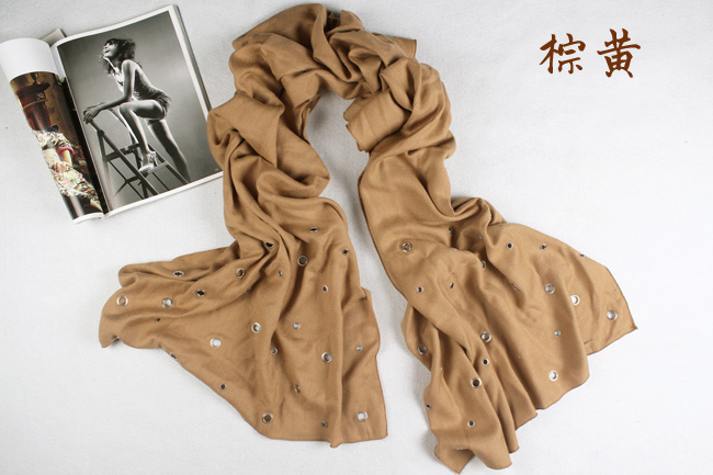 Korea rivet punk style scarves wholesale