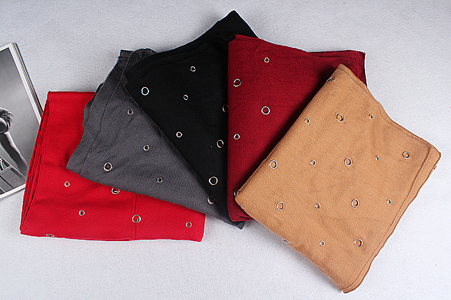 Korea rivet punk style scarves wholesale