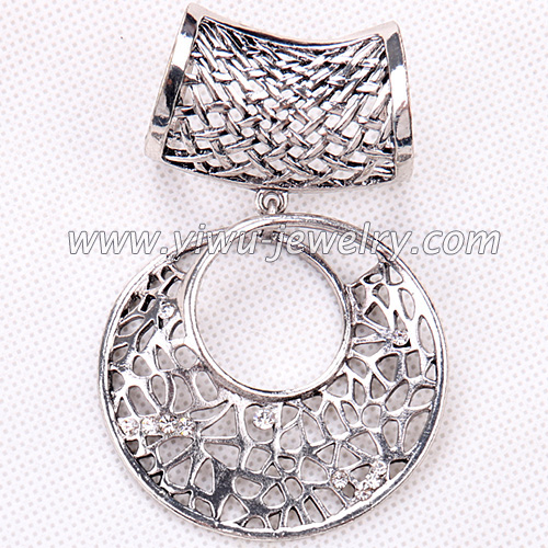 Quality zinc alloy scarf pendant accessories