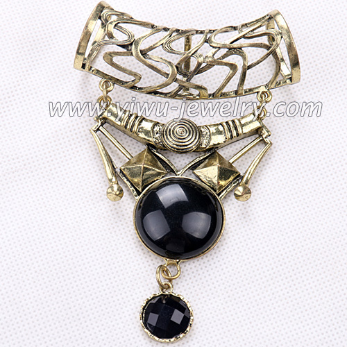 Bronze pendant scarf buckle scarf accessory