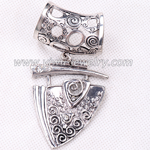 Pattern alloy scarf jewelry 