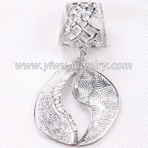 wholesale oval hollow scarves pendant 