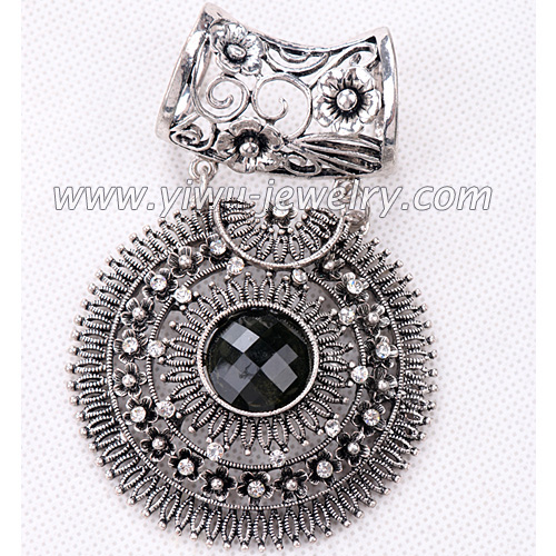 Flowers embellished scarves pendant accessories