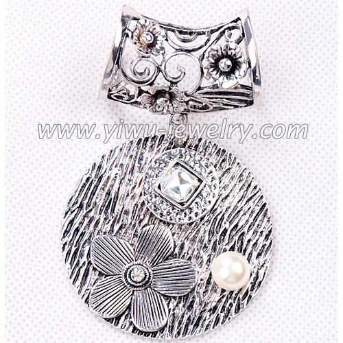 Fashion jewelry round pearl pendant 