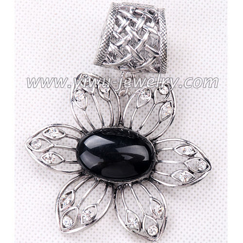 Petals metal pendant scarves accessories wholesale