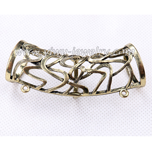 Bronze alloy pendant slider scarves accessories