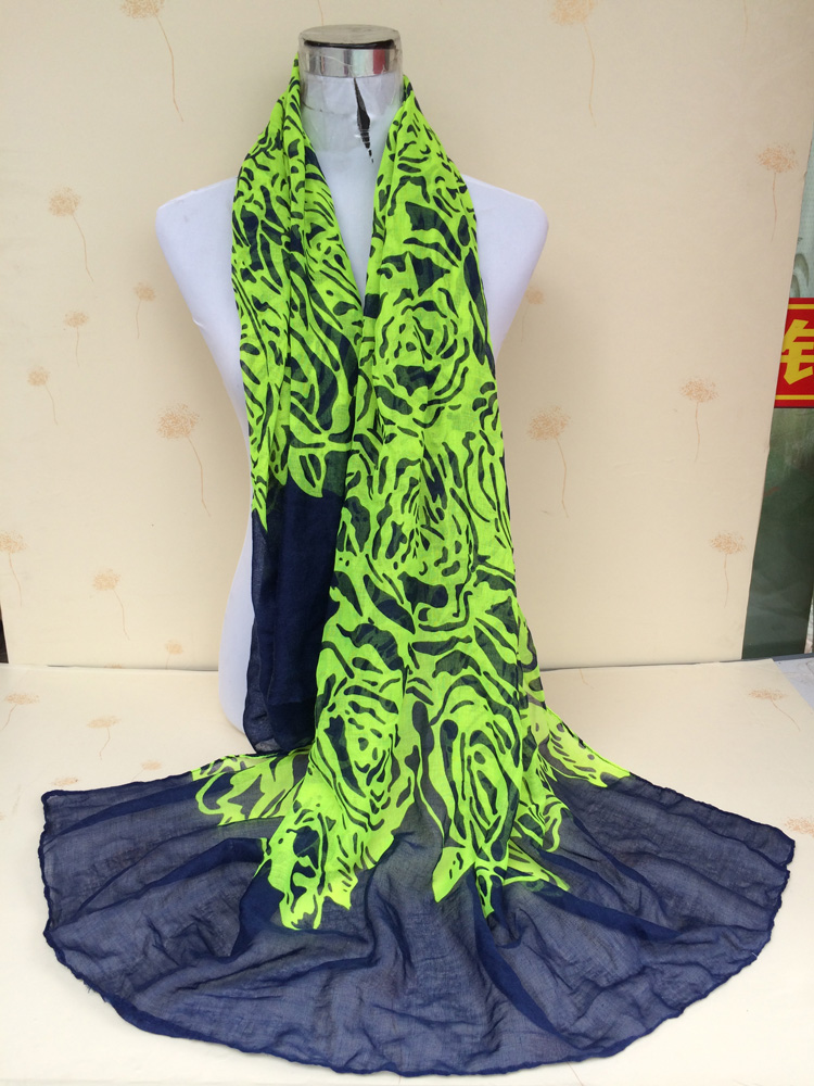 Summer ink painting scarf wholesale 