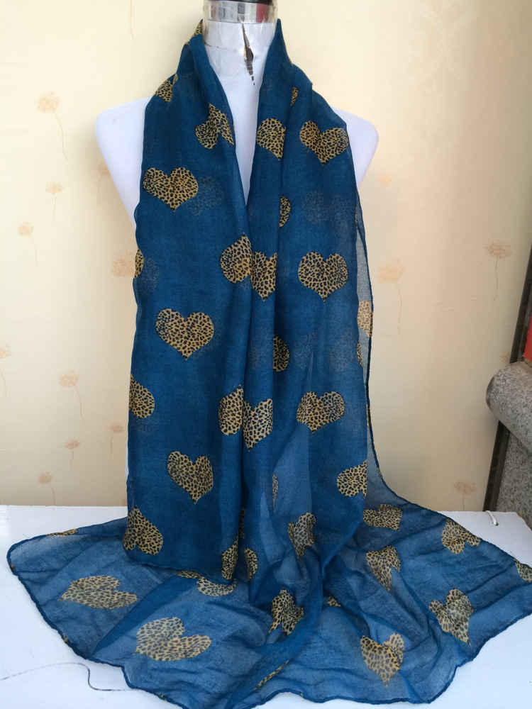Love leopard dot pattern scarf wholesale 