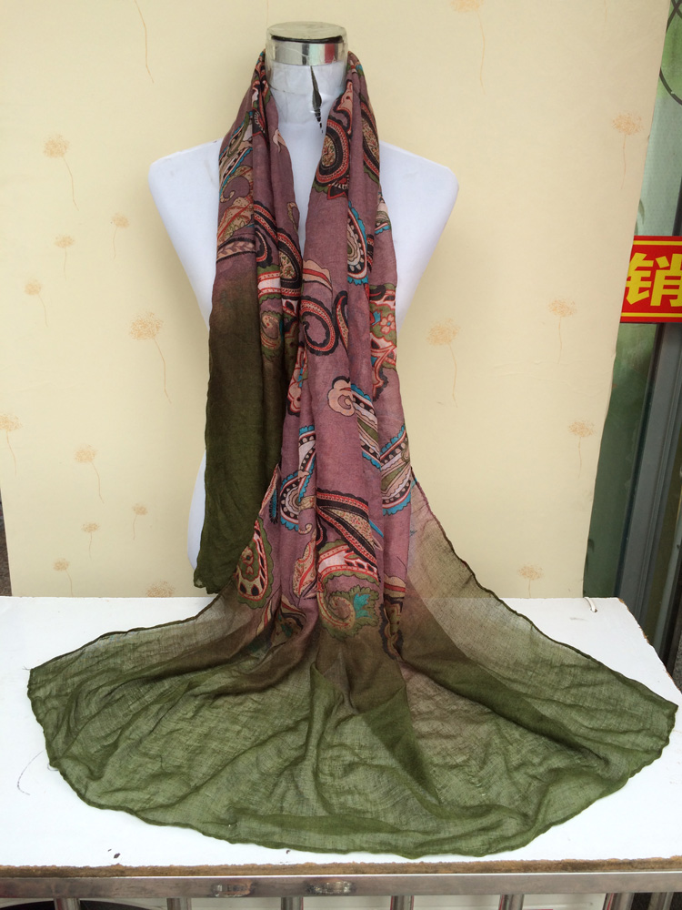 European flowers stitching scarves wholesale