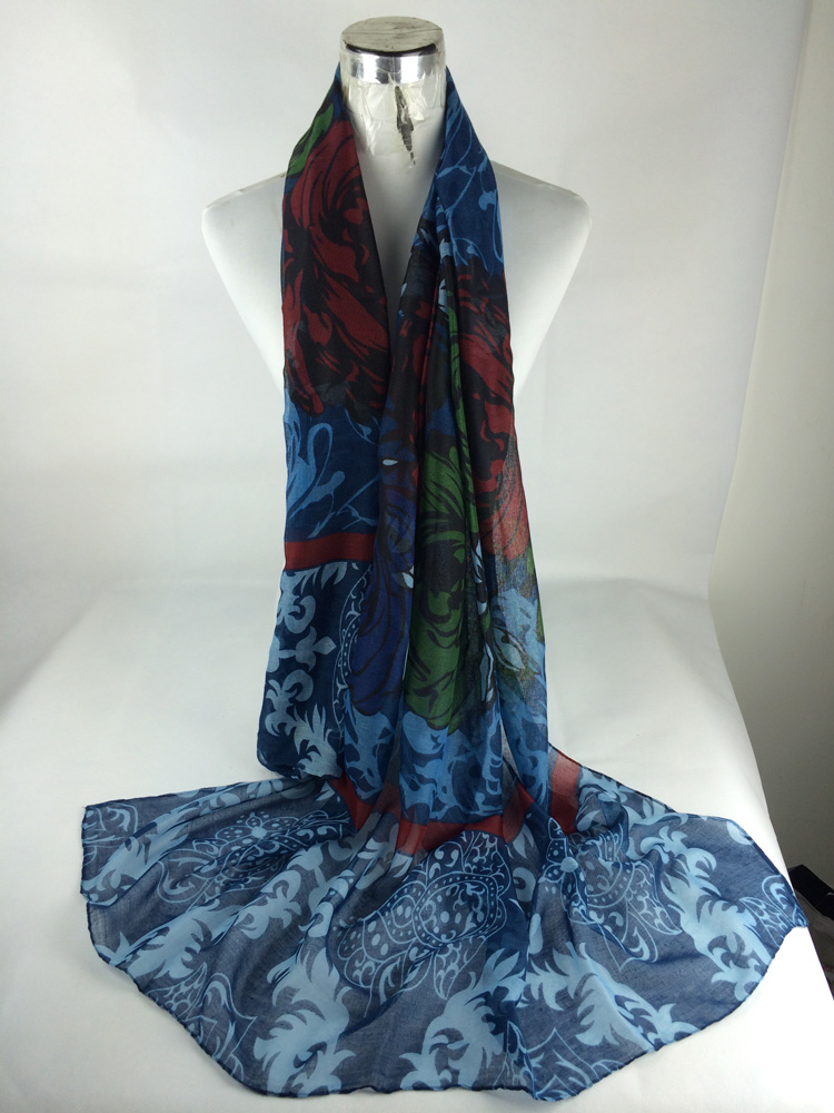 Women rose cashews wholesale scarves 