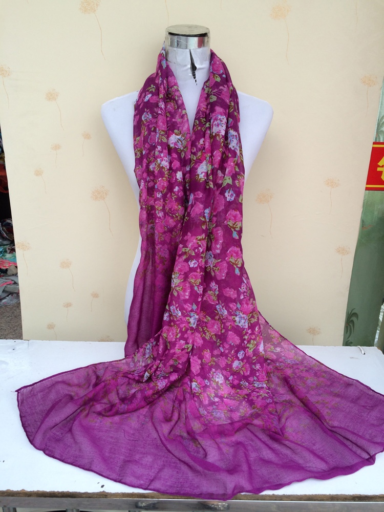 Floral sexy women scarf