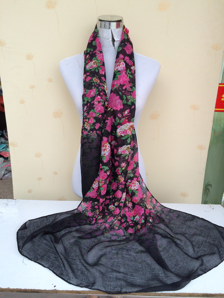 Floral sexy women scarf