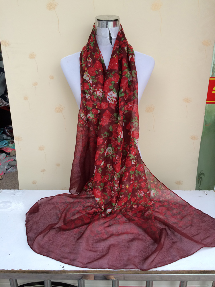 Floral sexy women scarf