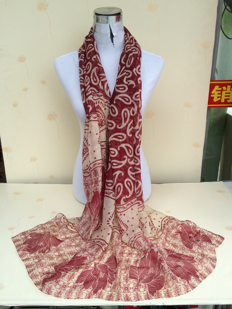 Paisley sexy women trendy scarf 