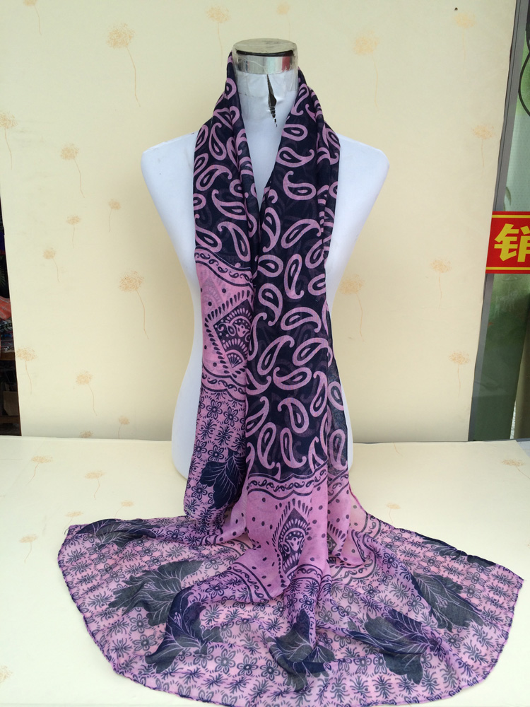Paisley sexy women trendy scarf 