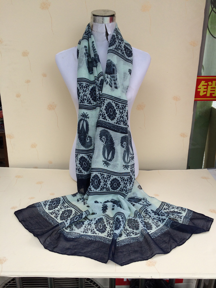 Wholesale ethnic pattern aztec infinity scarf