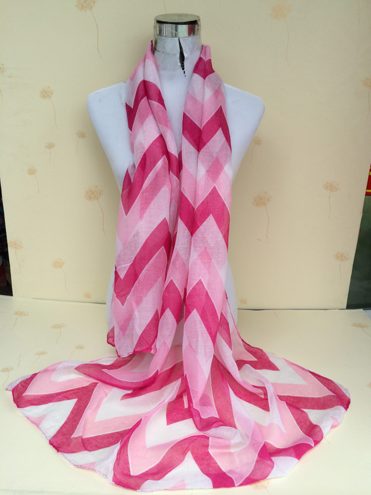 Wavy women knit scarf scarves wholesale