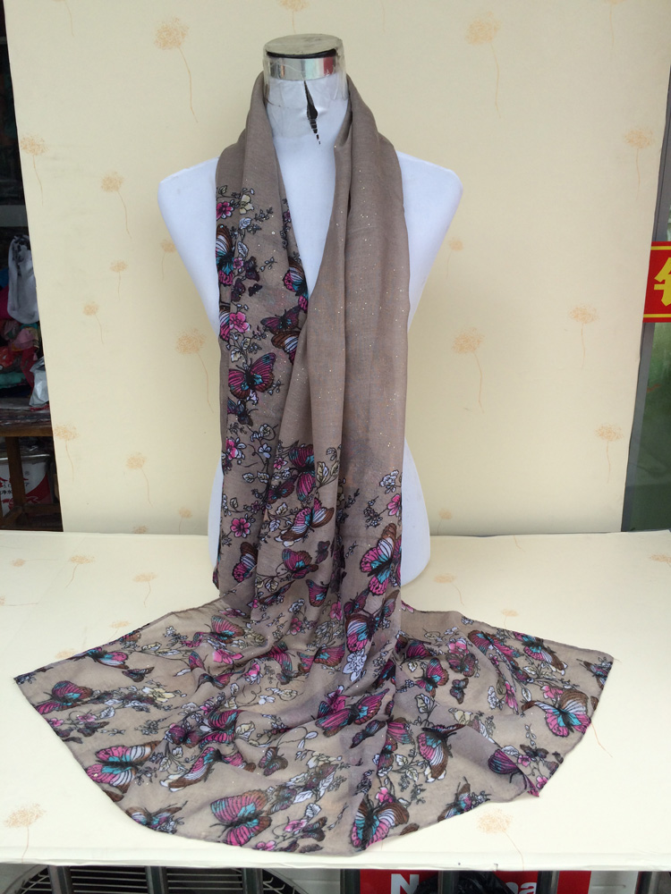 Wholesale hot sell woman floral scarf 
