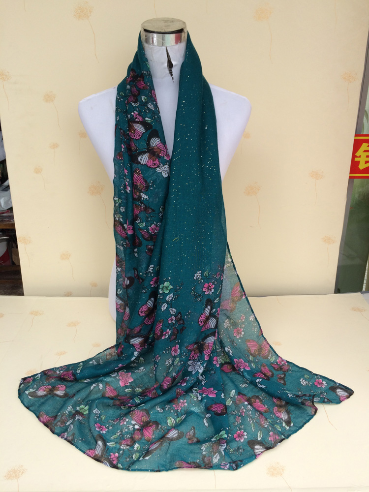 Wholesale hot sell woman floral scarf 