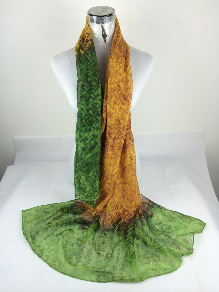 Bamboo printed scarves for women