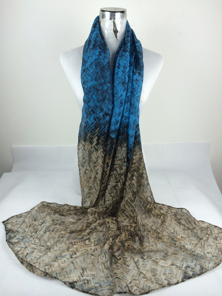 Bamboo printed scarves for women
