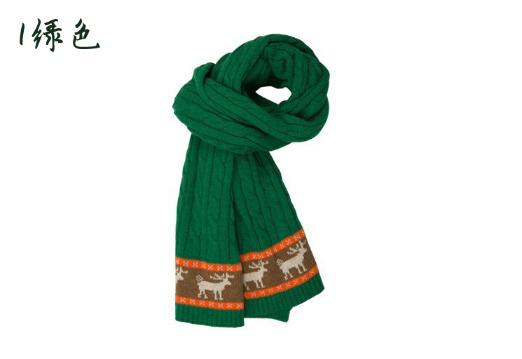 Fashion ladies knitted wool scarf wholesale