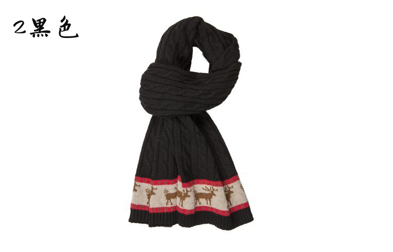 Fashion ladies knitted wool scarf wholesale