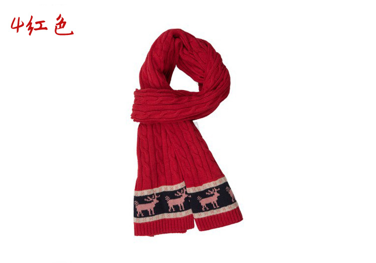 Fashion ladies knitted wool scarf wholesale