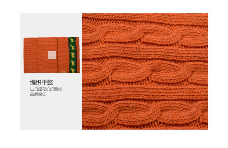Fashion ladies knitted wool scarf wholesale
