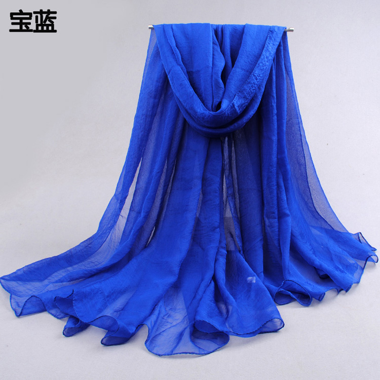Women shawl chiffon large scarves