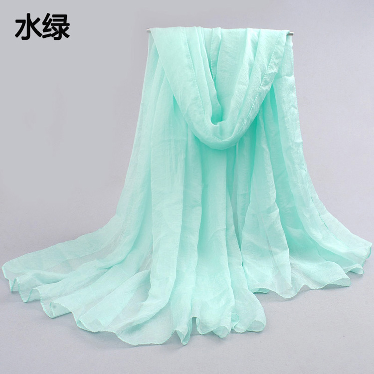 Women shawl chiffon large scarves
