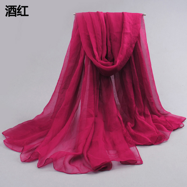Women shawl chiffon large scarves