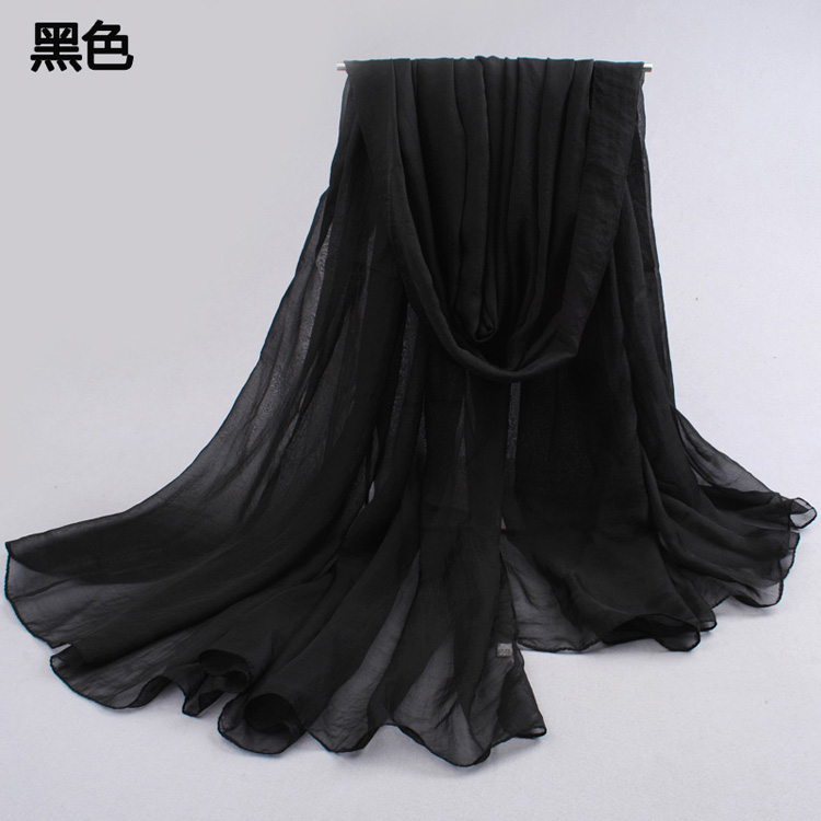 Women shawl chiffon large scarves
