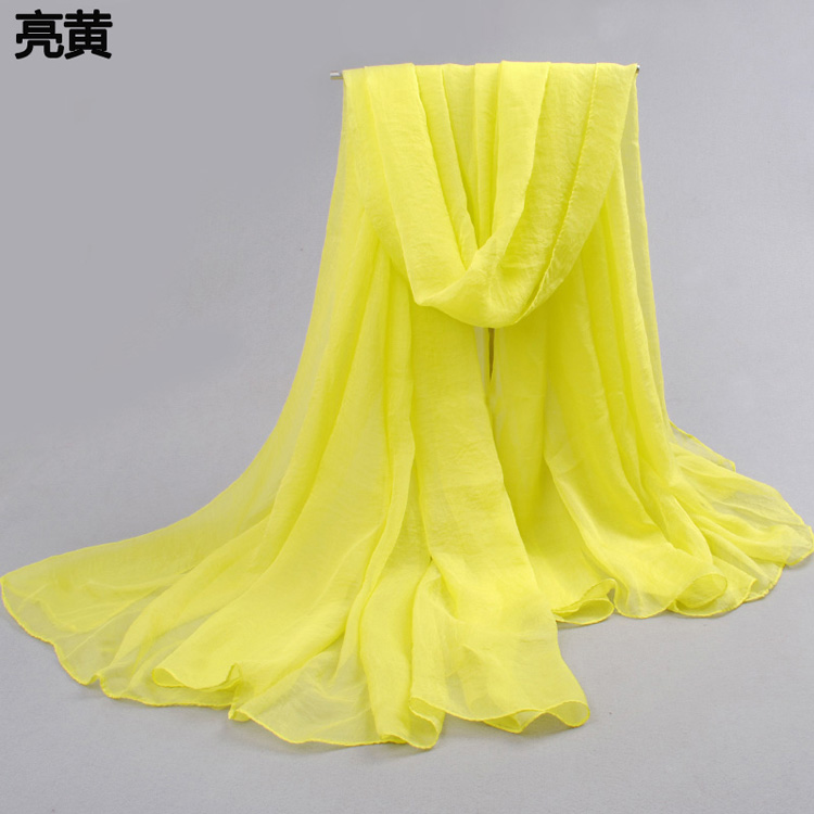 Women shawl chiffon large scarves