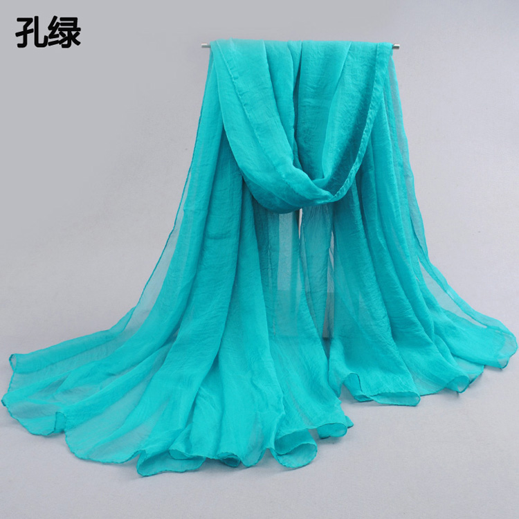 Women shawl chiffon large scarves