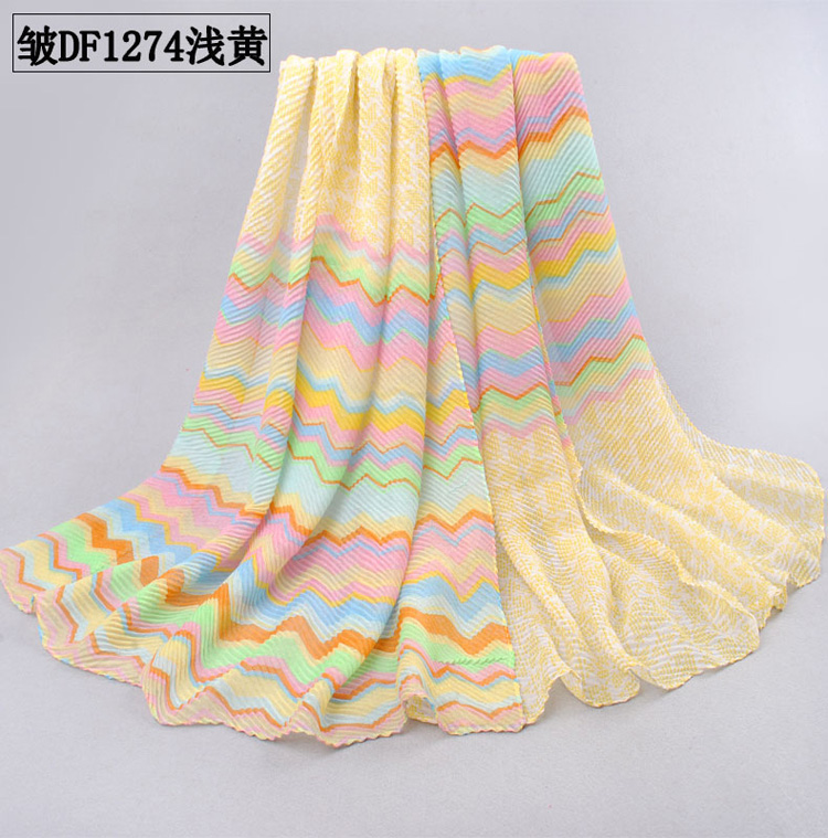 Sexy vintage long cotton scarves women