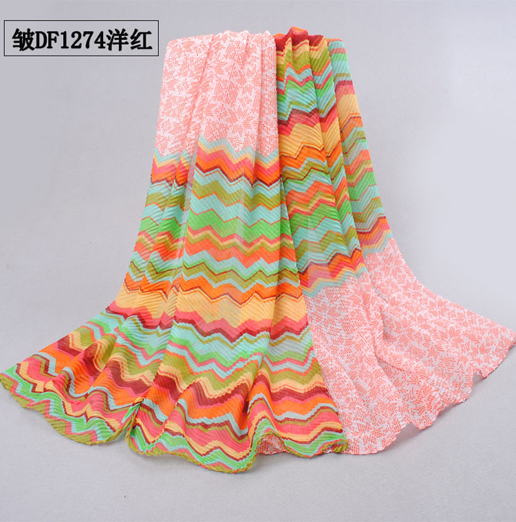 Sexy vintage long cotton scarves women