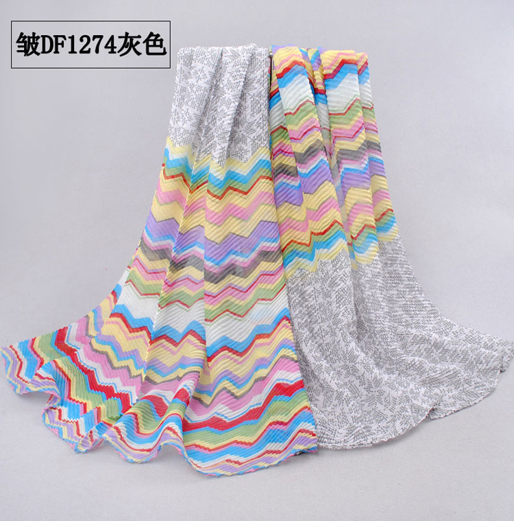 Sexy vintage long cotton scarves women