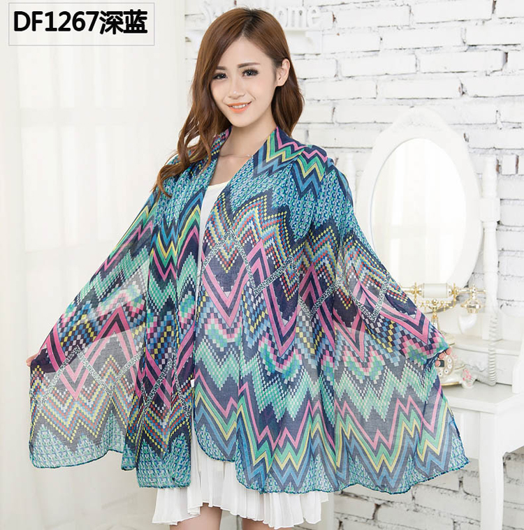 Women summer diamond pattern beach towel