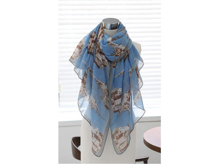 Womens voile neck scarves wholesale