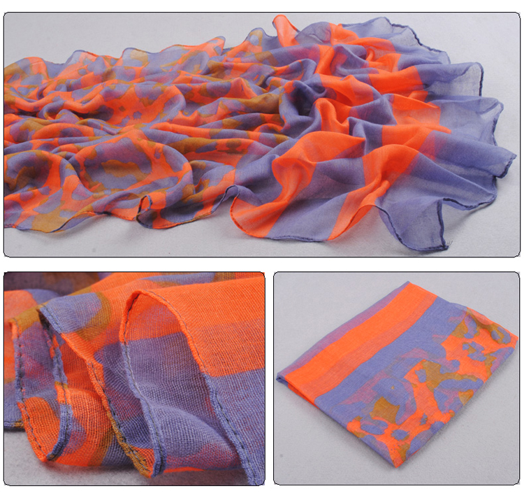 Women warm winter fashion scarf
