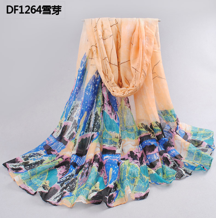 Women new ink scarf wholesale