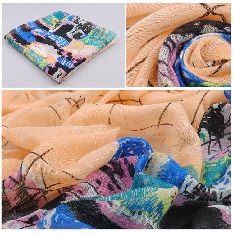 Women new ink scarf wholesale