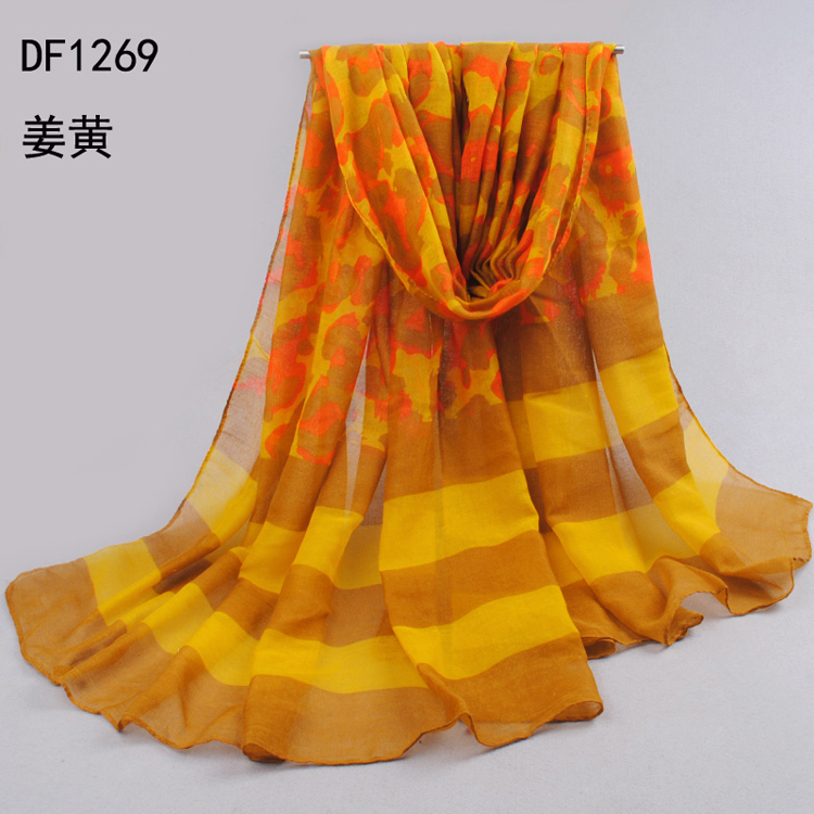 Women warm winter fashion scarf